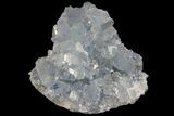 Sky Blue Celestine (Celestite) Crystal Cluster - Madagascar #139417-2